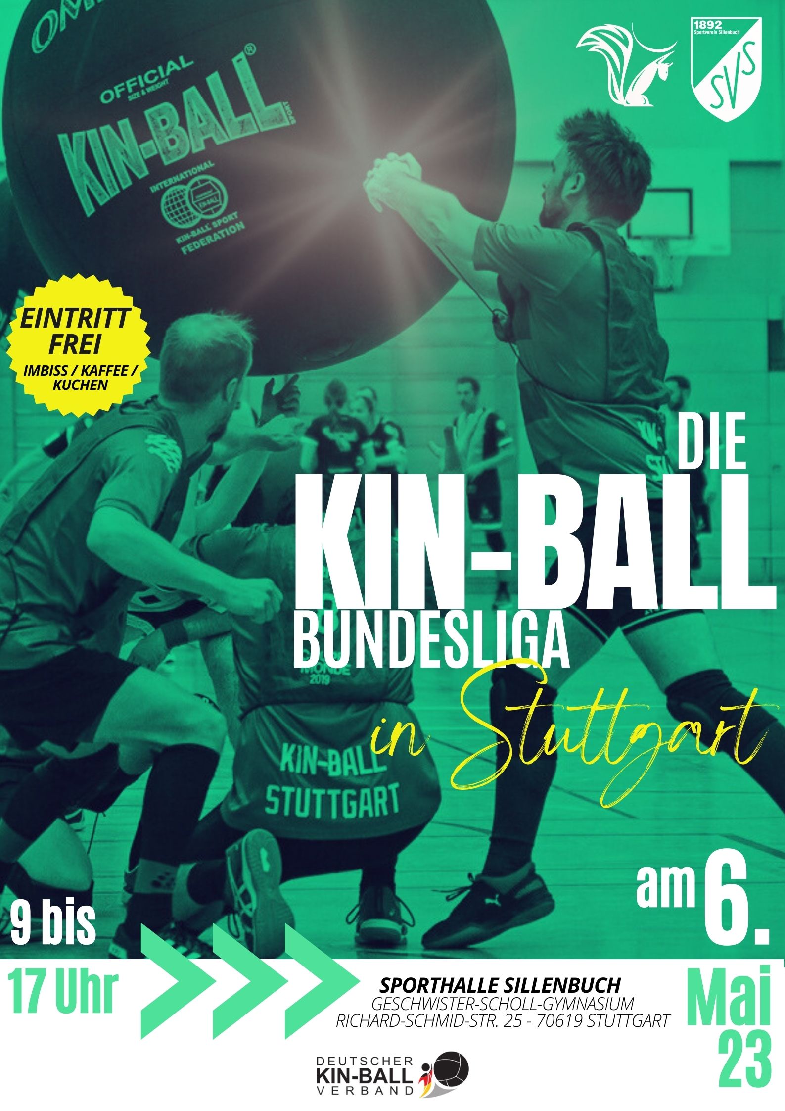 4. Spieltag Kin-Ball Bundesliga 2022/2023 Stuttgart
